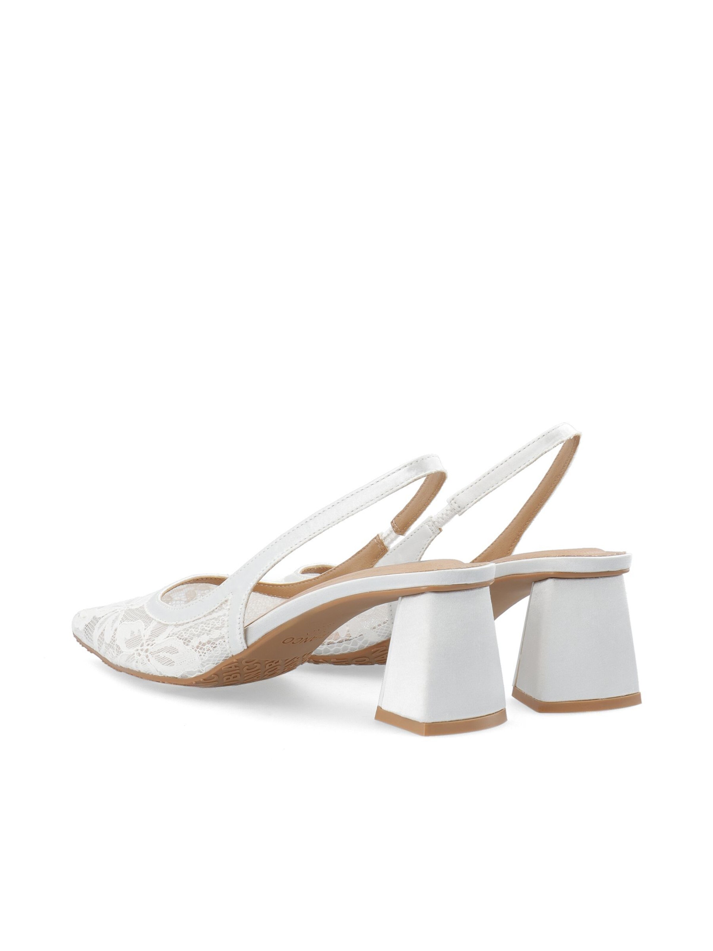 Bianco Slingback pumps 'Maralyn' in White
