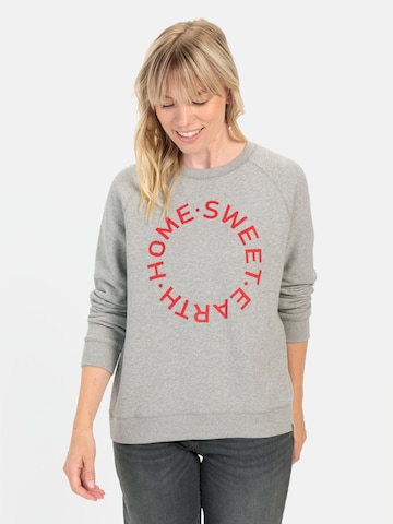 CAMEL ACTIVE Sweatshirt in Grey: front