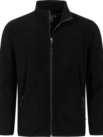 LPO Fleece Jacket 'KIRKVALE II MN' in Black: front