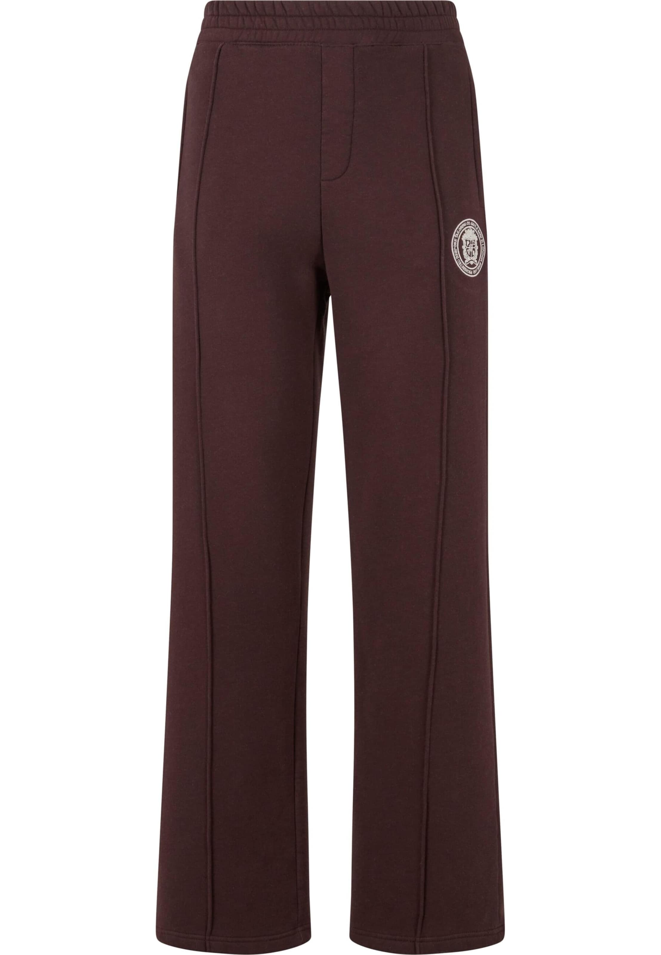 Prohibited Normální Kalhoty – hnědá: přední strana