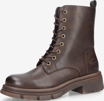 Dockers by Gerli Ankle Boots in Braun: Vorderseite