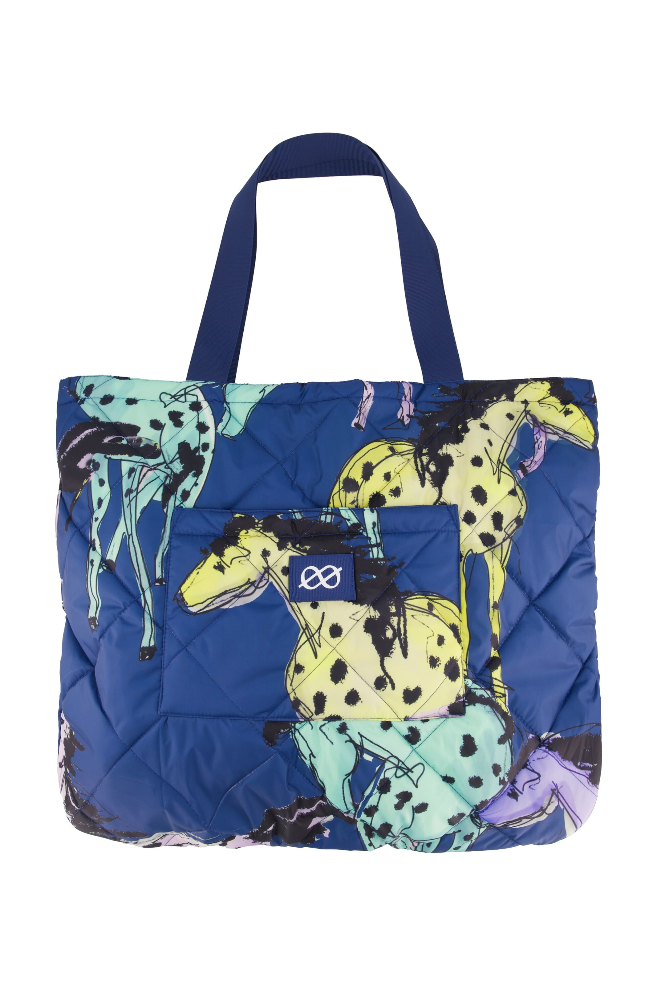 LAURASØN Shopper in Blauw: voorkant