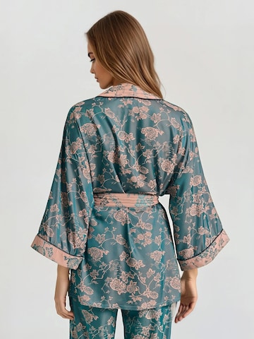 Kimono Funky Buddha en bleu