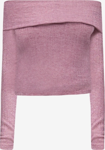 No Matter What Shirt in Roze: voorkant