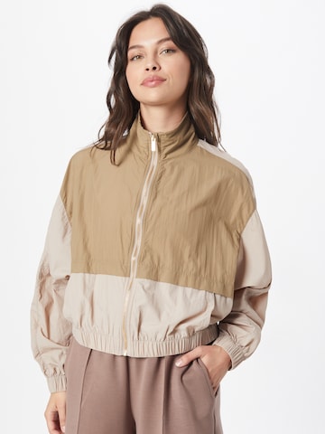 Athlecia Athletic Jacket 'THARBIA' in Beige: front