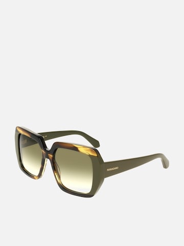 FERRAGAMO - Gafas de sol 'Ferragamo SF2081S' en verde: frente