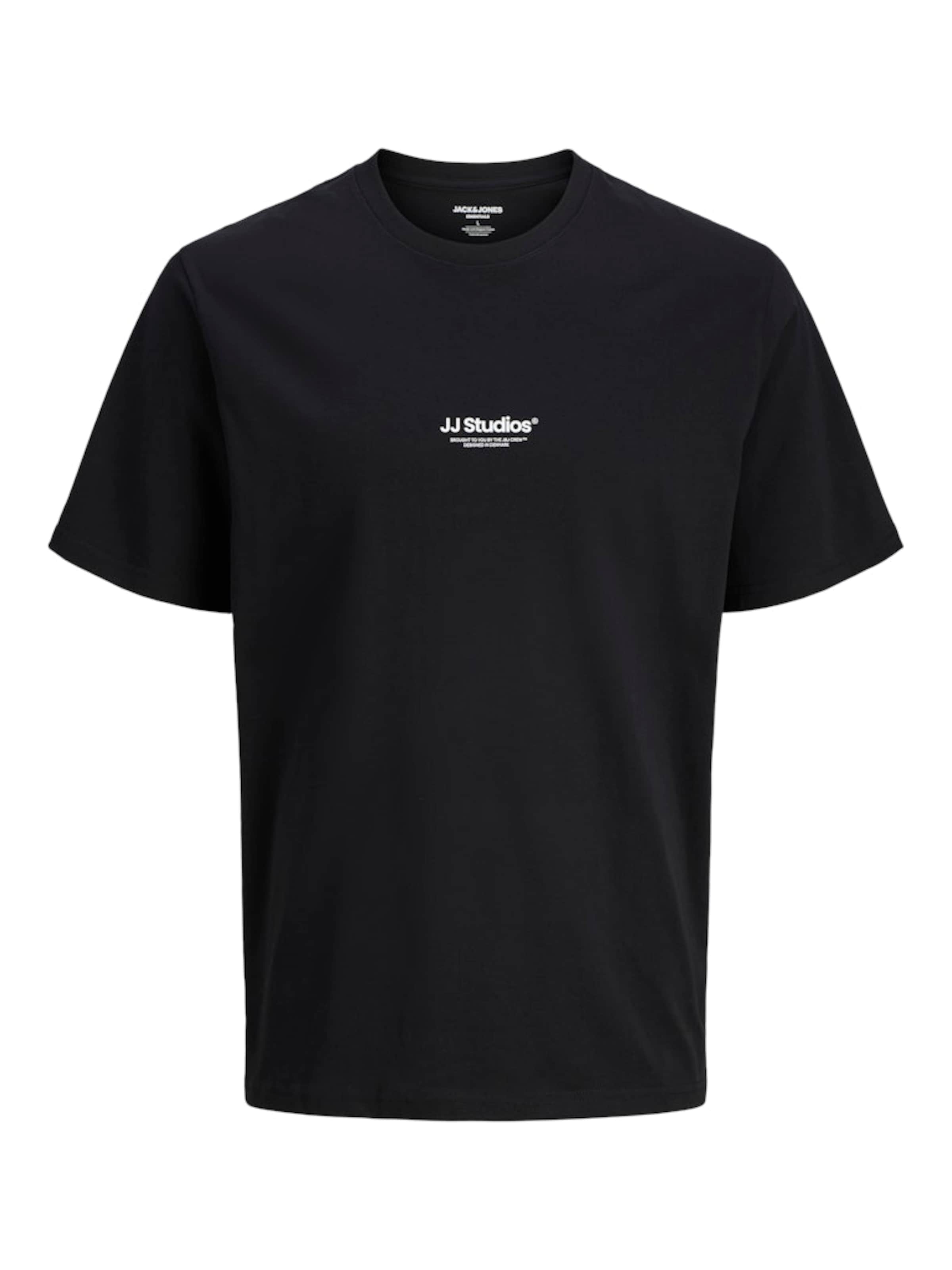 Maglietta 'JJESoho' di JACK & JONES in nero: frontale