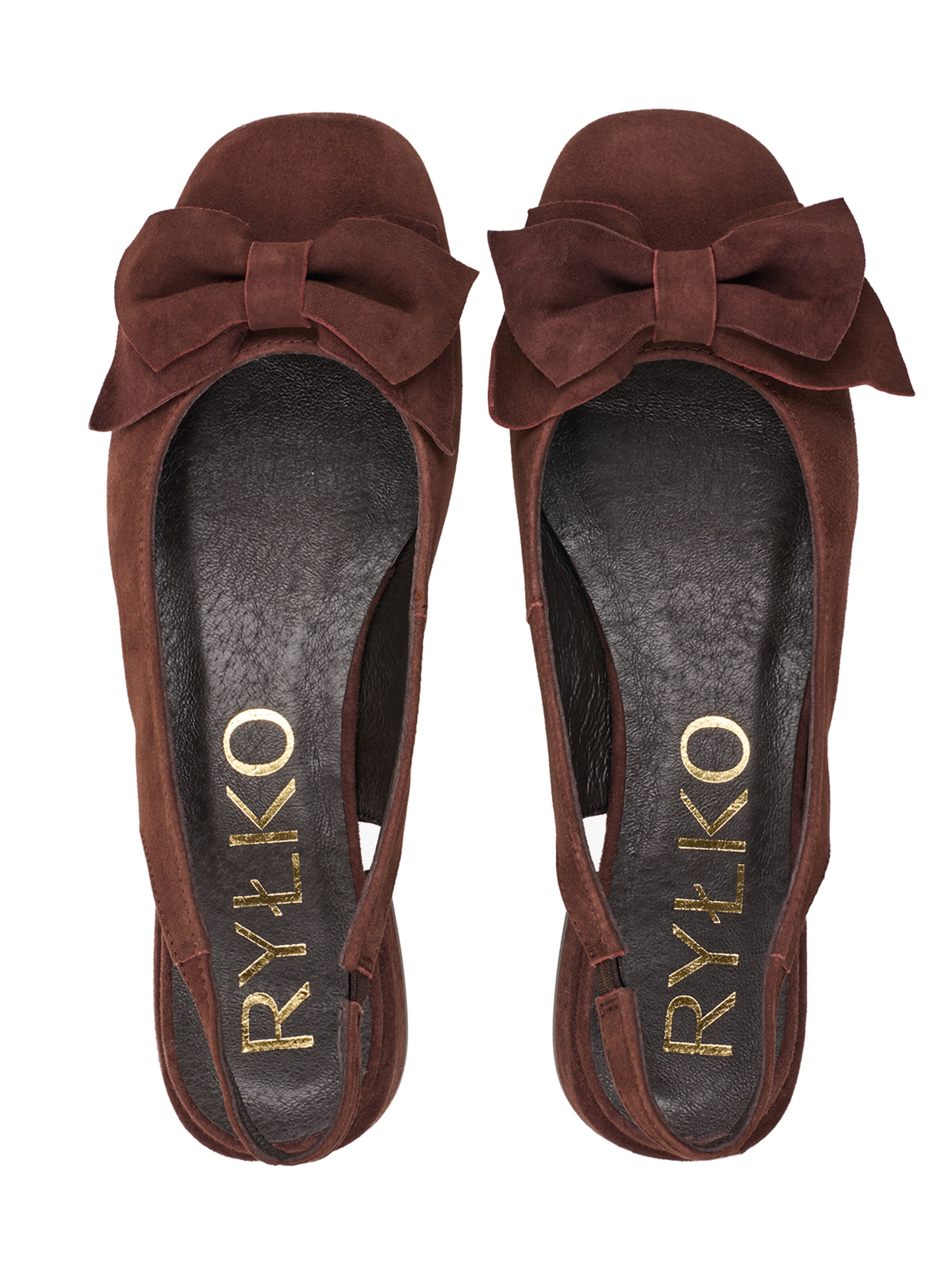 RYLKO - Zapatos destalonado en marrón