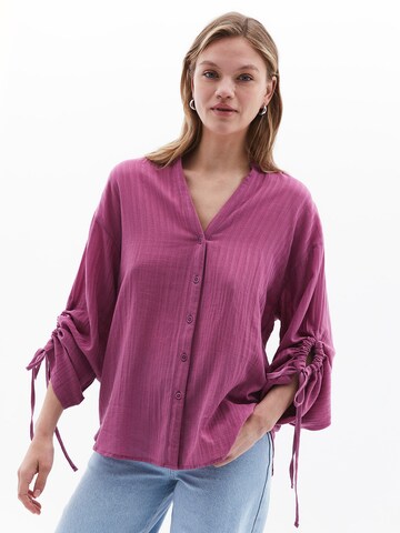 OXXO Blouse in Rood: voorkant