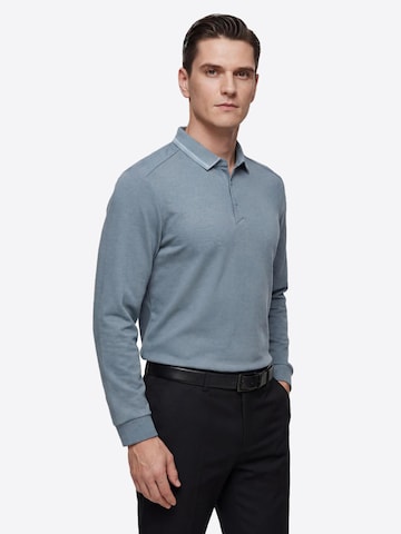 ALLTHEMEN Shirt 'Anmut' in Blue: front