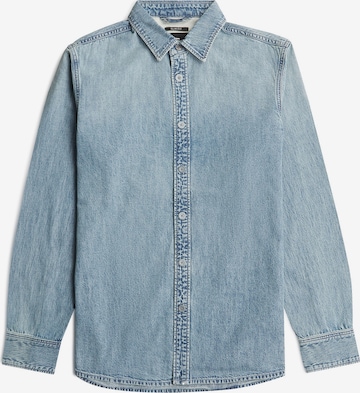 G-STAR Regular fit Button Up Shirt in Blue: front