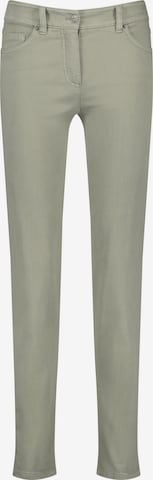 GERRY WEBER Skinny Jeans 'Best4me' in Green: front