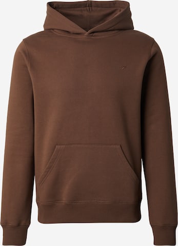 Sweat-shirt 'Arvid' DAN FOX APPAREL en marron : devant