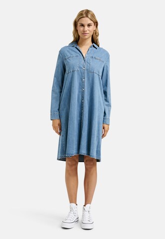 Abito camicia di Smith&Soul in blu: frontale