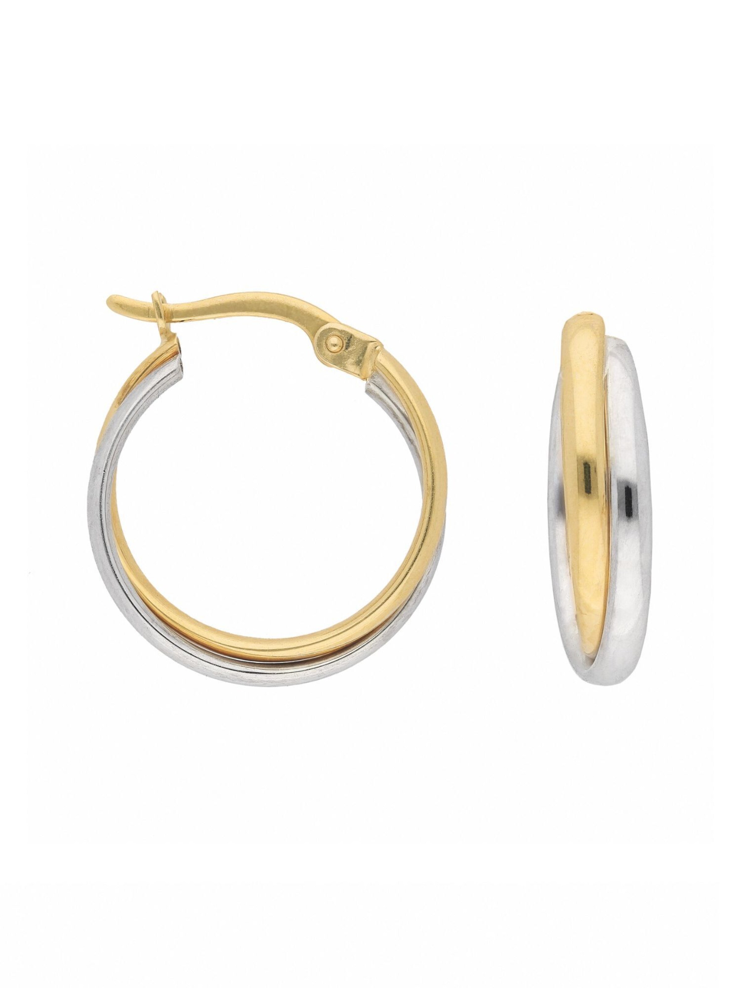 Adelia´s Earrings in Gold: front