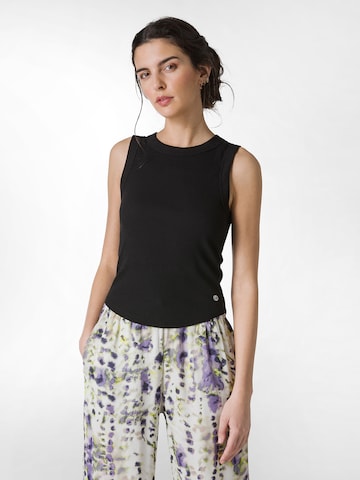 Top di DEHA in nero: frontale