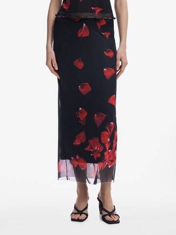Desigual Rock in Schwarz: Vorderseite