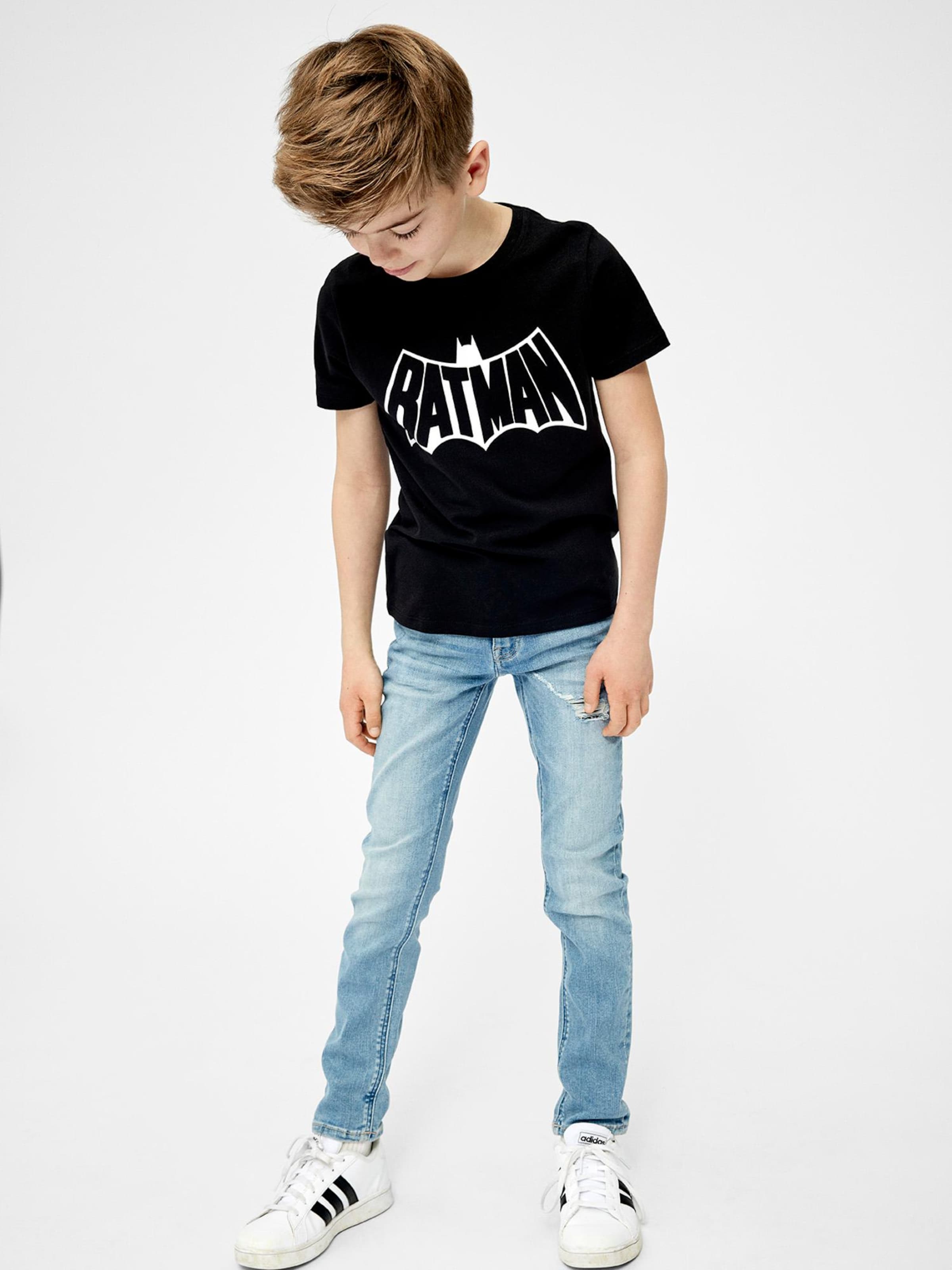 Kinder Teens (Gr. 140-176) NAME IT T-Shirt in Schwarz, Weiß - BR31815 Kinder Teens (Gr. 140-176) NAME IT T-Shirt in Schwarz, Weiß - BR31815