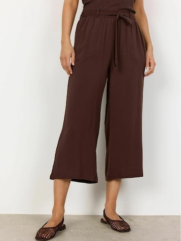 Regular Pantalon Soyaconcept en marron : devant