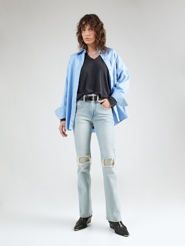 Key Largo Shirt 'LENA' in Zwart