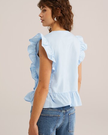 WE Fashion Bluza | modra barva