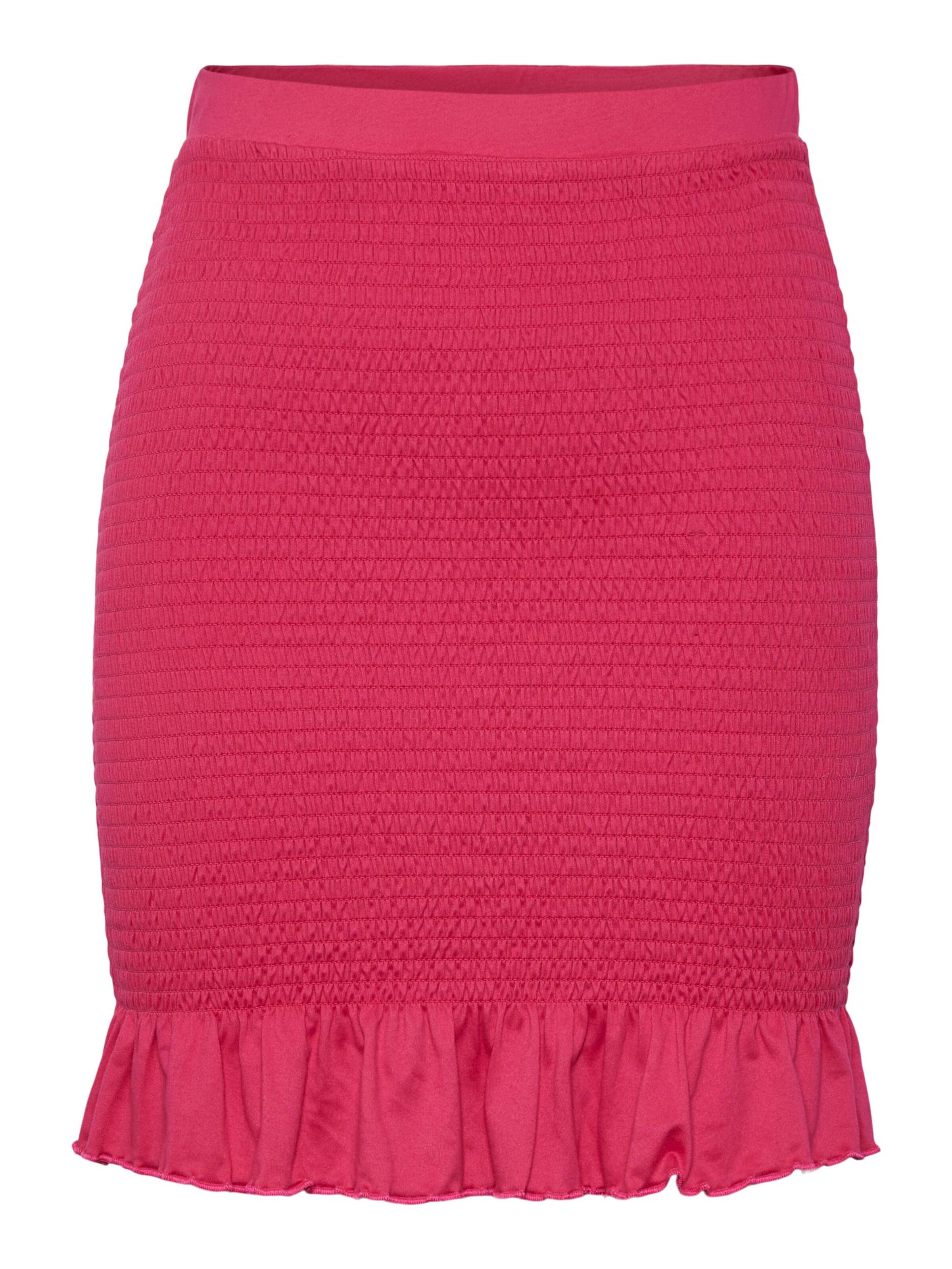 PIECES Sukně 'Aisa' – pink: přední strana