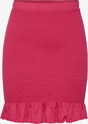 PIECES Spódnica 'Aisa' w kolorze różowy: przód