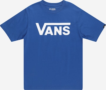 Tricou de la VANS pe albastru: față