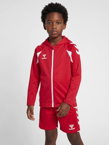 Veste de survêtement 'Core 2.0' Hummel en rouge : devant
