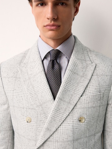 Coupe regular Veste de costume Next en gris