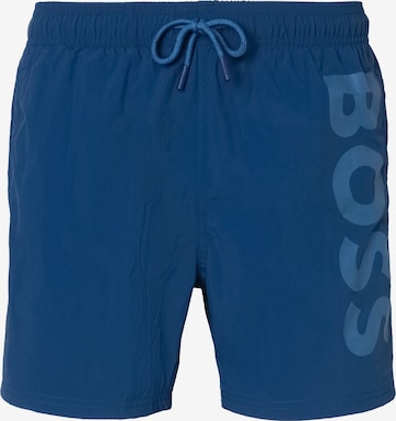 Pantaloncini da bagno 'Octopus' di BOSS in blu: frontale
