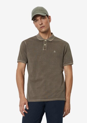 T-Shirt Marc O'Polo en marron : devant