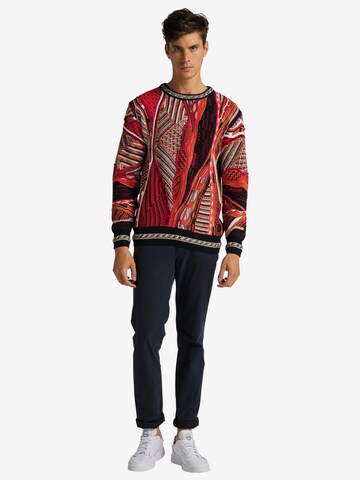 Pull-over Carlo Colucci en rouge