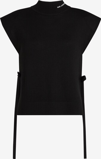 Karl Lagerfeld Haut en noir / blanc, Vue avec produit