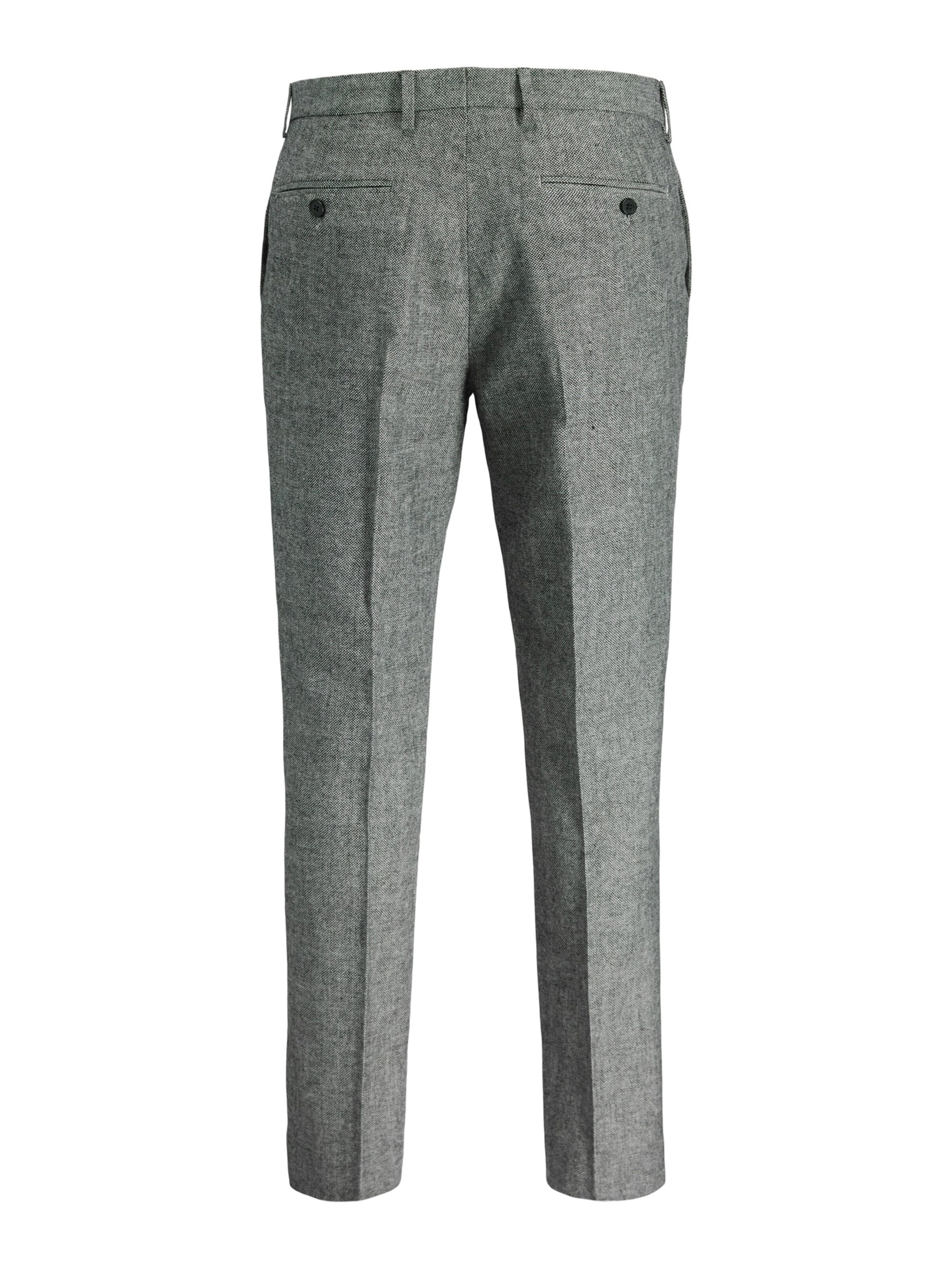 Coupe slim Pantalon à pince 'MARTIN' JACK & JONES en gris
