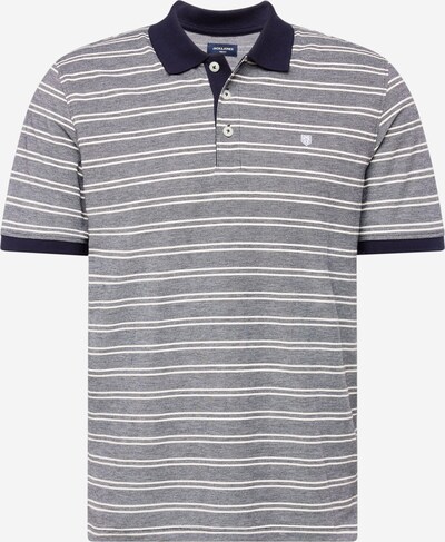 JACK & JONES T-Krekls 'BLUWIN', krāsa - naktszils / balts, Preces skats