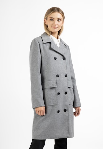 DreiMaster Klassik Between-seasons coat in Grey: front