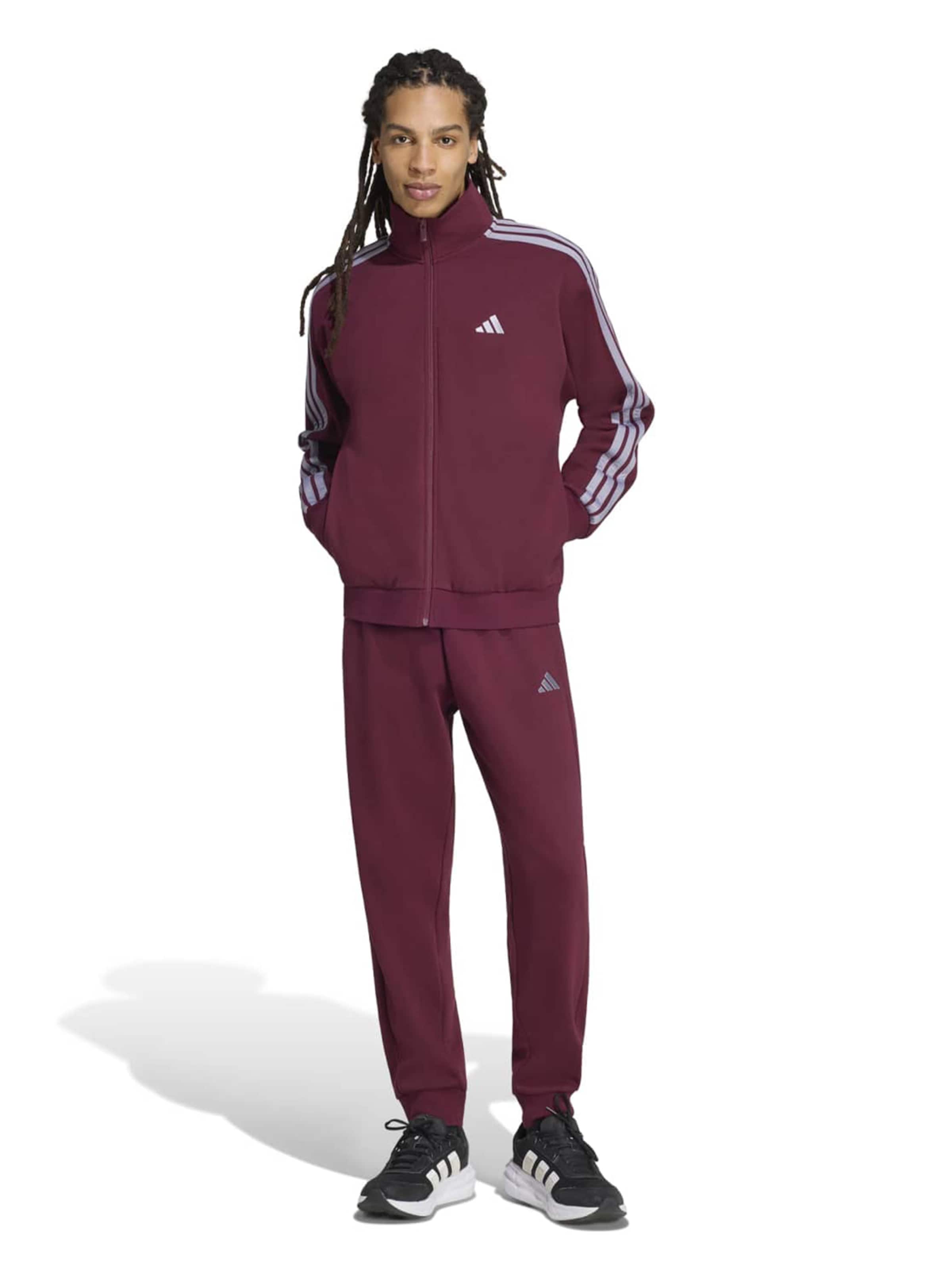 ADIDAS SPORTSWEAR - Fato de treino em vermelho: frente
