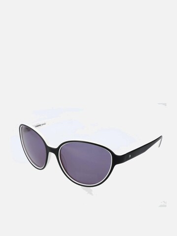 Rodenstock Sunglasses 'Rodenstock R3268 Chocolate / sand 55/17/135 WOMAN Sunglasses' in Black: front