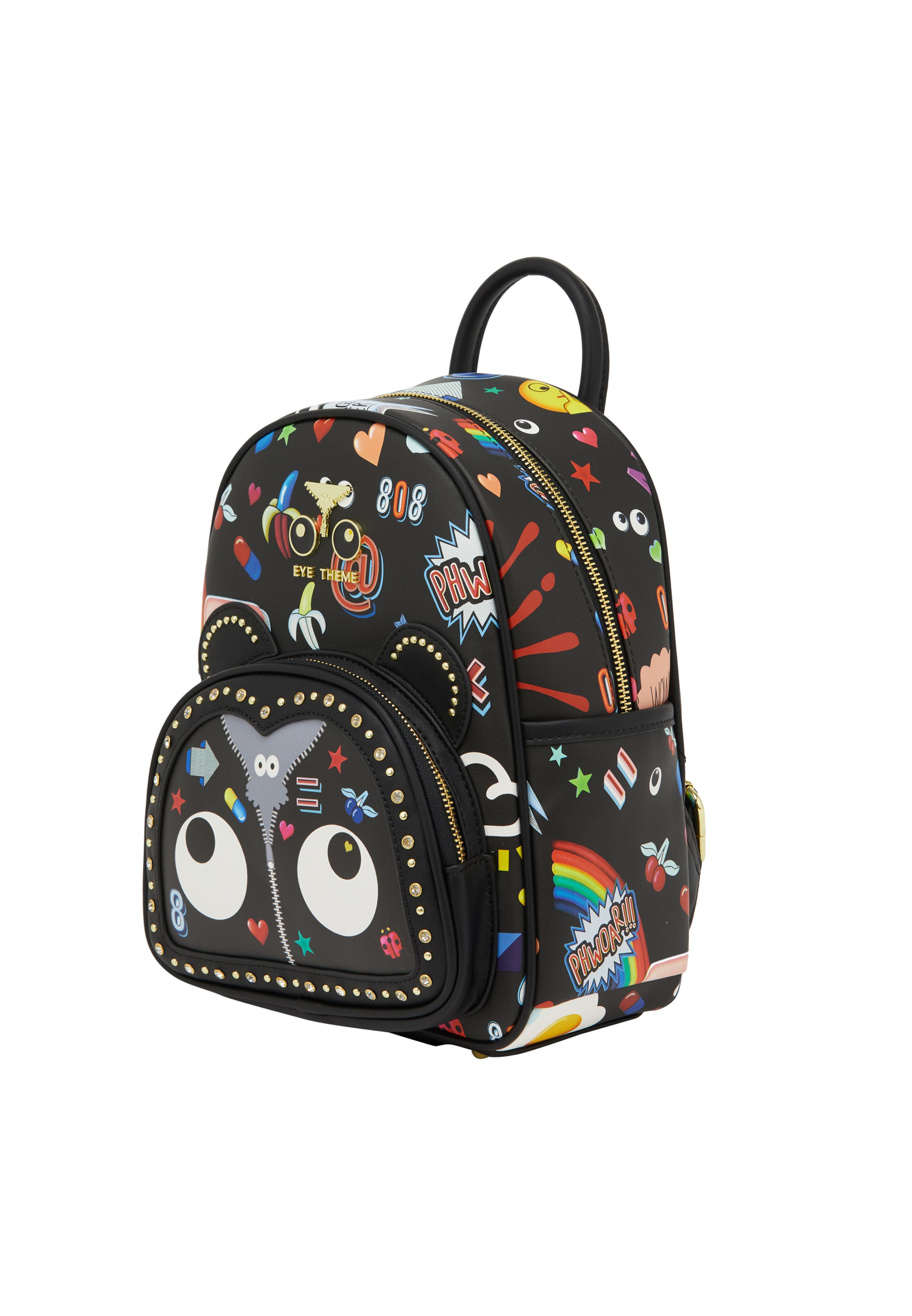 MYMO Reppu 'Eyetheme' värissä musta