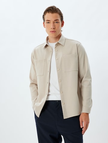 Koton Regular fit Overhemd in Beige