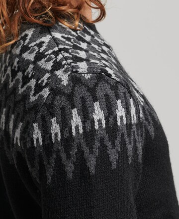 Pull-over 'Vintage Fairisle' Superdry en noir