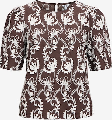 OBJECT Bluse 'OBJMya' in Braun: Vorderseite