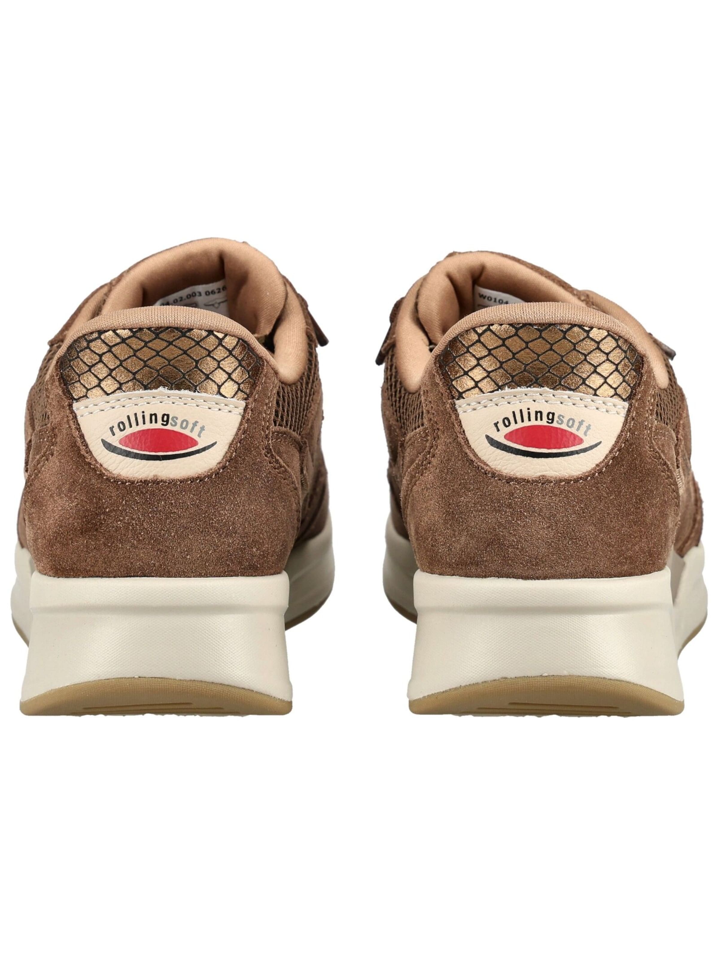 Baskets basses Rollingsoft en marron