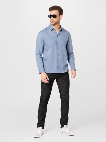 HOLLISTER Regular fit Overhemd in Blauw