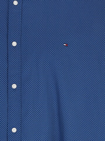 Comfort fit Camicia 'Flex' di Tommy Hilfiger Big & Tall in blu