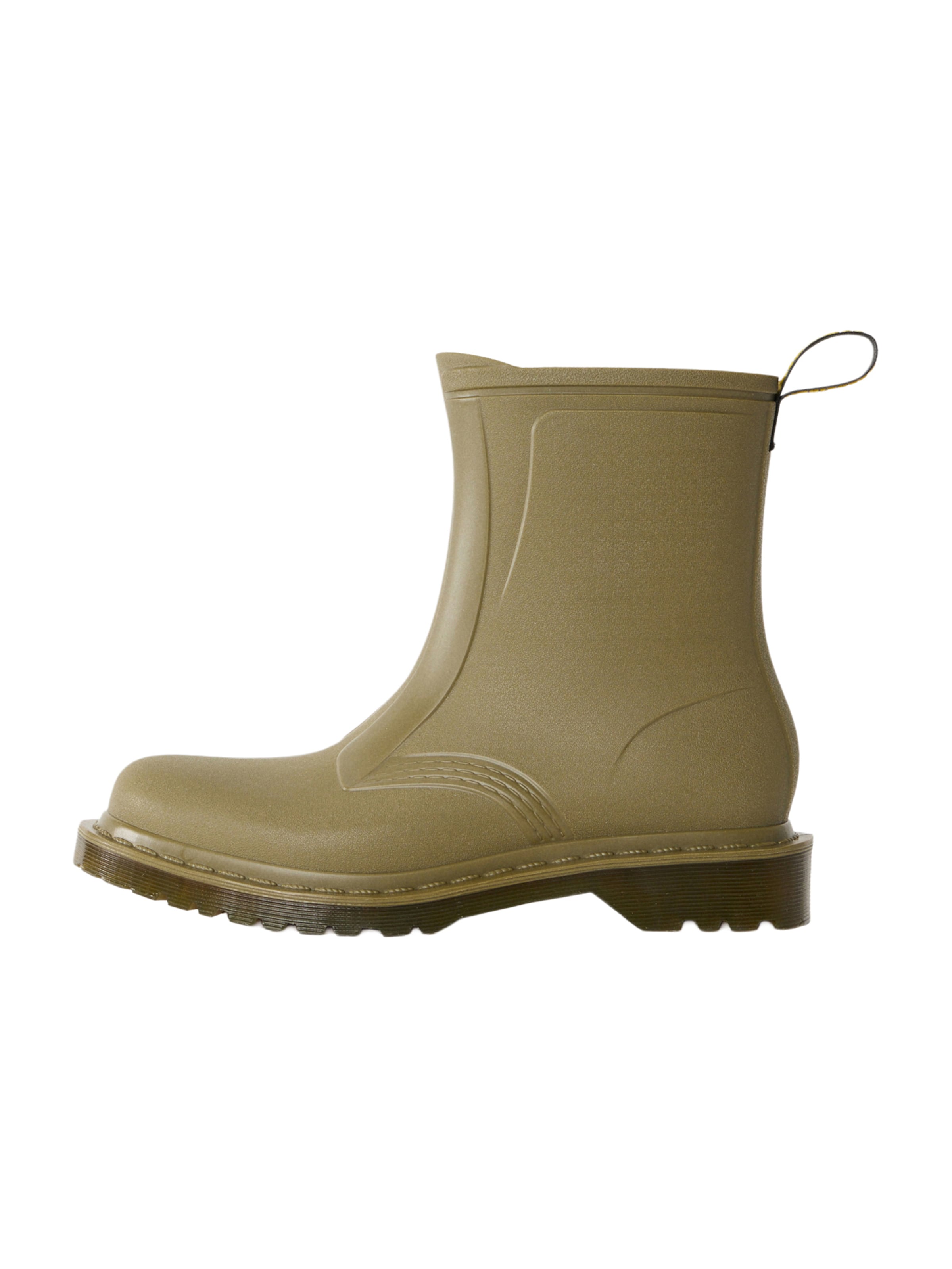 Dr. Martens Gummistiefel '1460' in Grün: Vorderseite