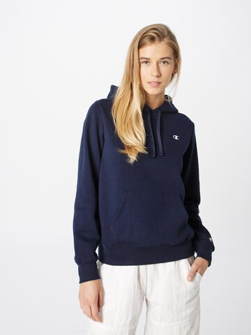 Champion Authentic Athletic Apparel Sweatshirt in Blue: front