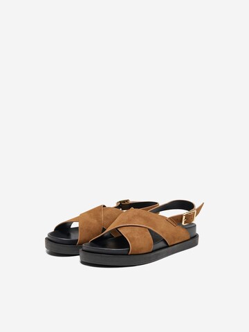 Sandales 'ONLMINNIE' ONLY en marron