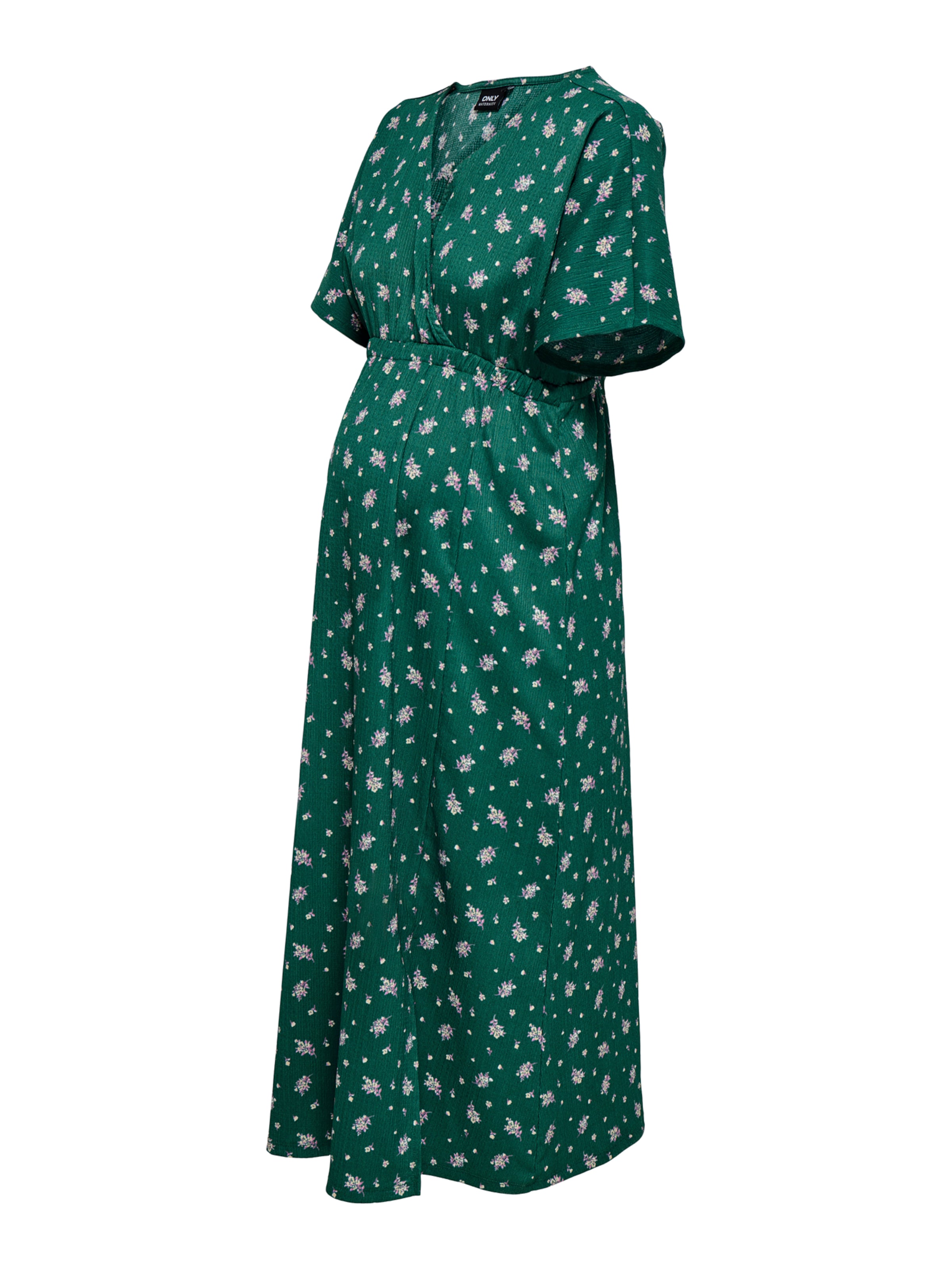 Only Maternity Платье 'OLMAMAZE' в Зеленый: спереди